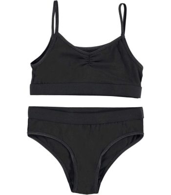 Комплект Molo Jinny Set Black топ и трусики